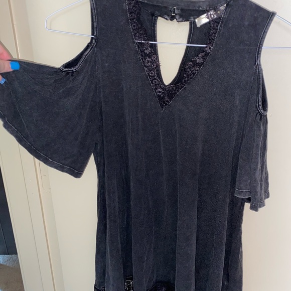 Black ANDRÉE blouse - Picture 1 of 2
